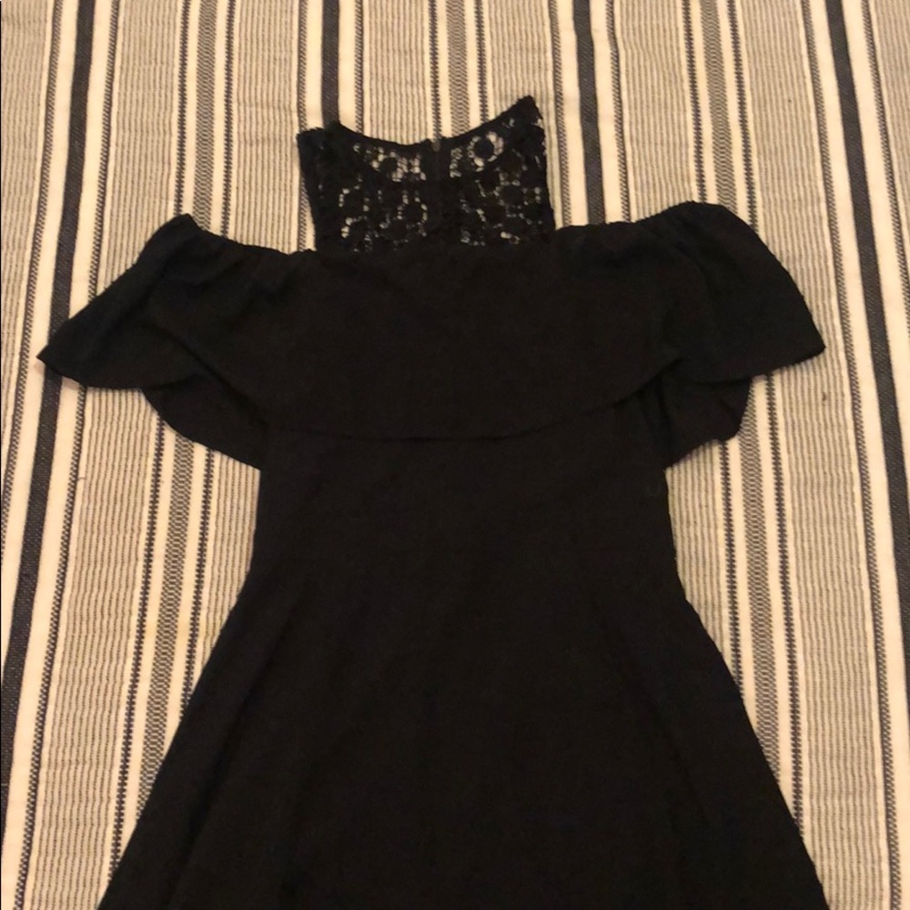 black dress